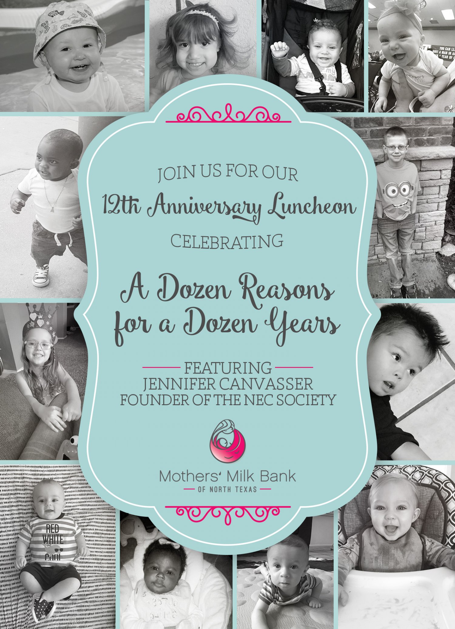Front of luncheon invitation
