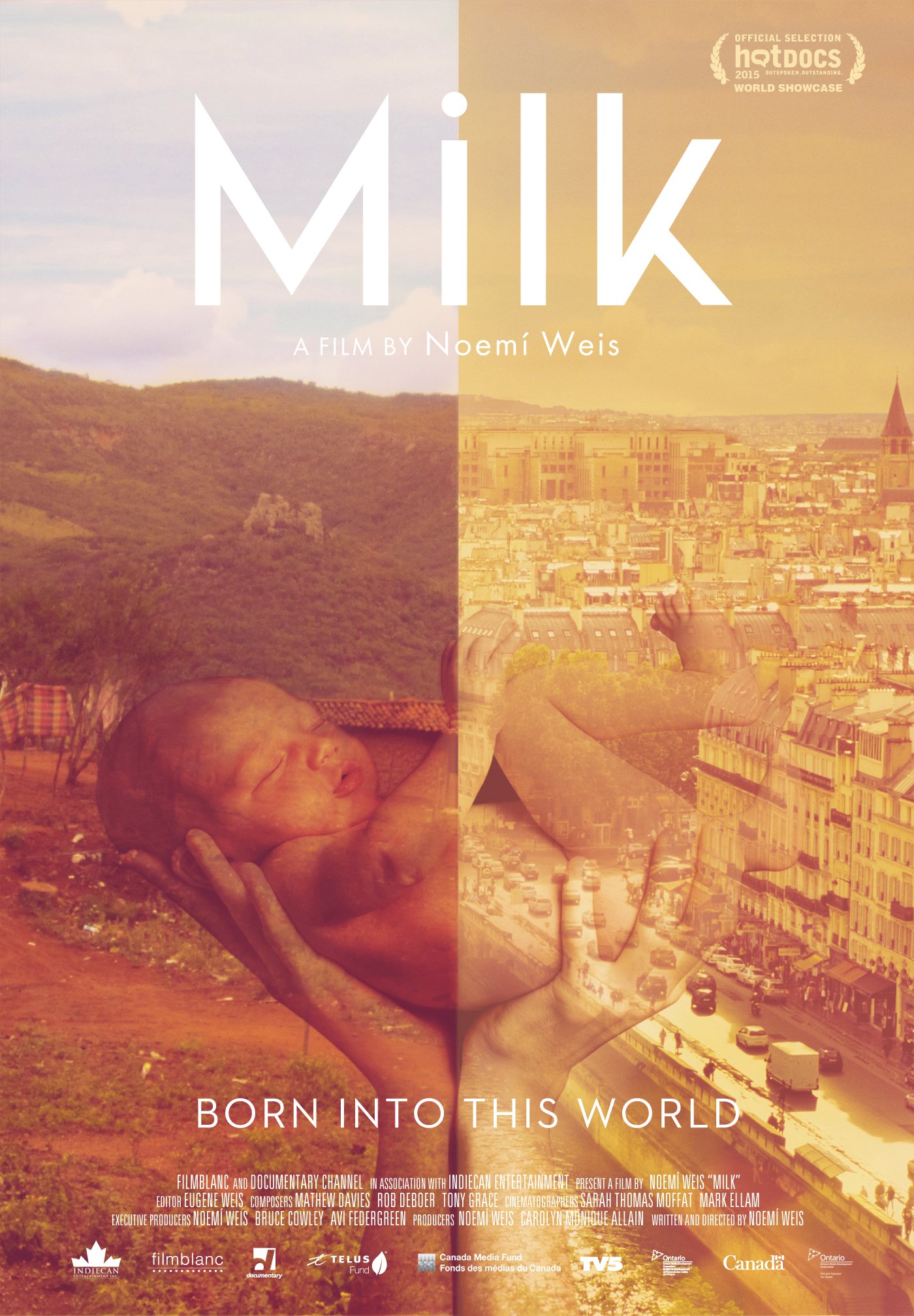 Poster for the movie "Milk: Born Into This World"