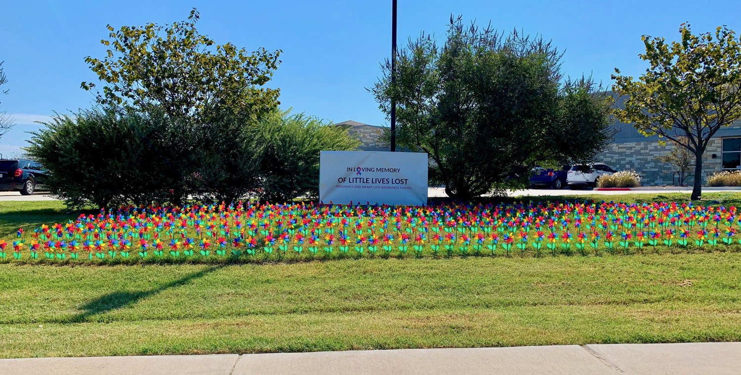 MMBNT's Pinwheel Memorial Garden