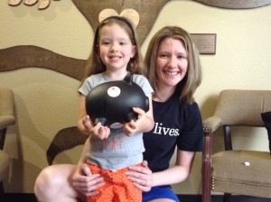 Jenna with her mom, Nancy, a former milk donor 