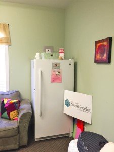 Storage freezer for donor breastmilk