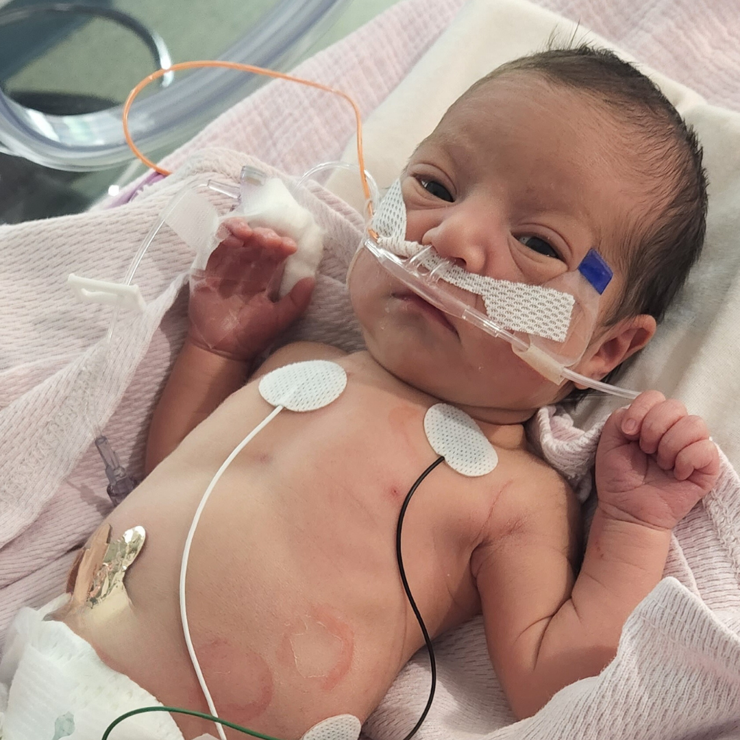 Yazmine in NICU